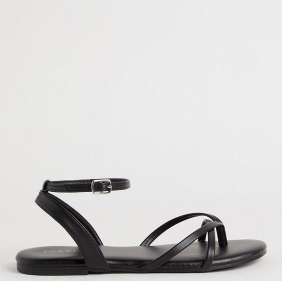 ⚡⚡🆕😎 NWT Torrid sandals ankle strap size 8.5WW extra wide (could fit a 9) - Picture 3 of 4